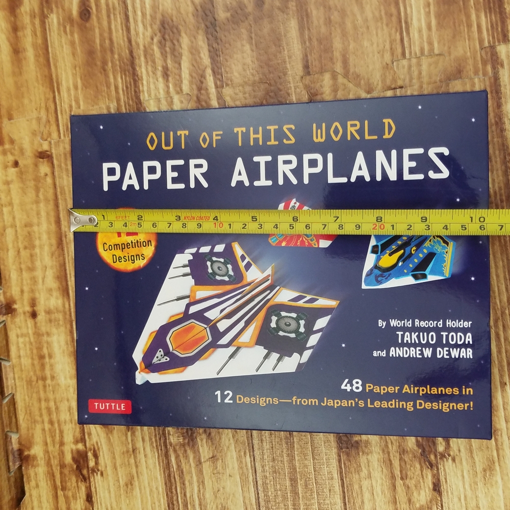 Out of This World Paper Airplanes Book And Paper Craft Kit Tuttle Publishing - Picture 10 of 11